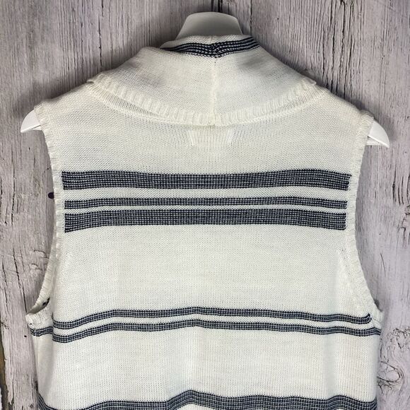 Mud Pie Hartley Sleeveless Turtleneck Sweater Size Medium NWT  197 - Picture 9 of 12